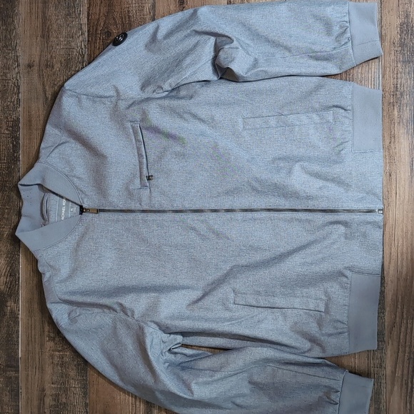 Michael Kors Lightweight Bomber Jacket Size XXL in Gray - Picture 1 of 11